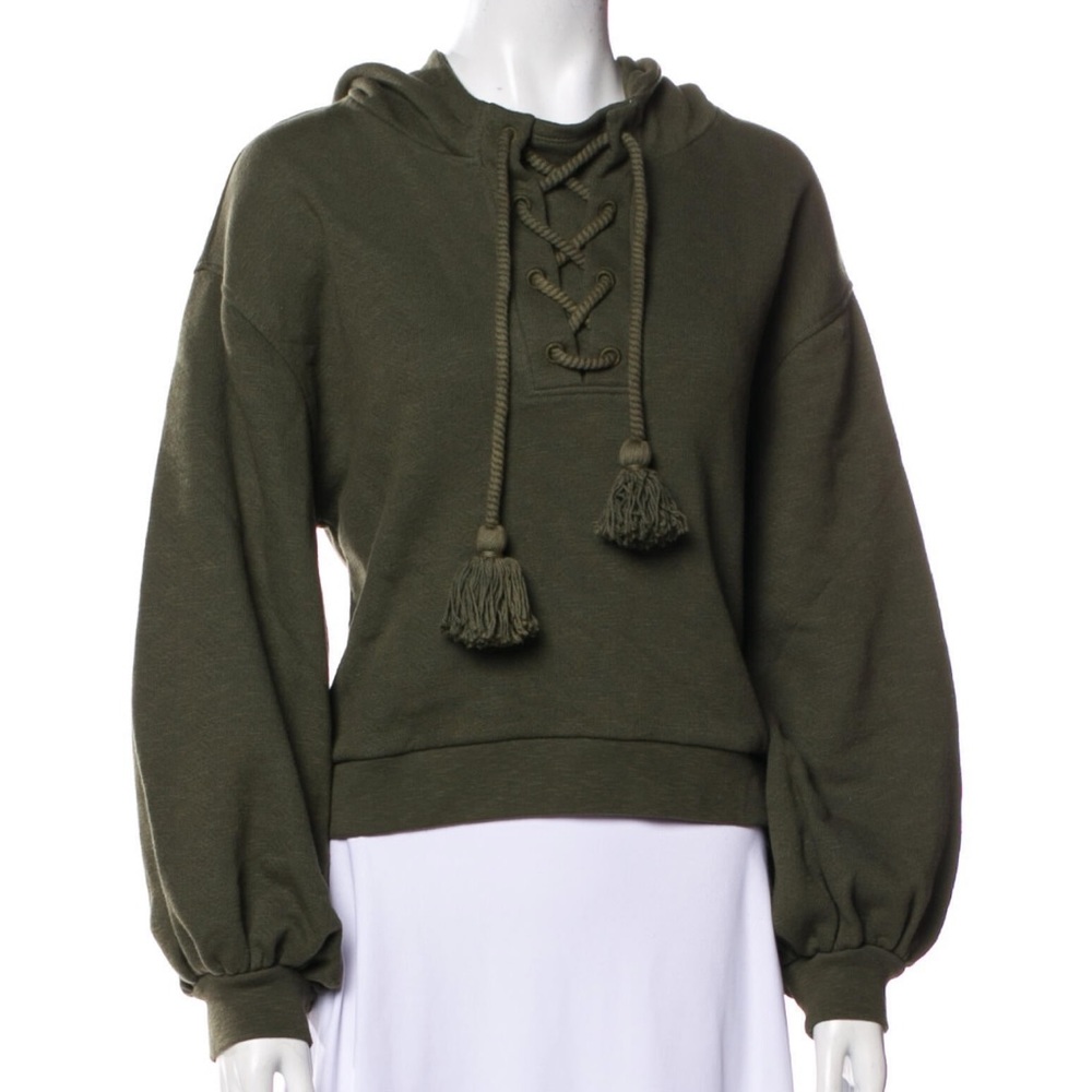 Ulla Johnson green pullover sweatshirt small